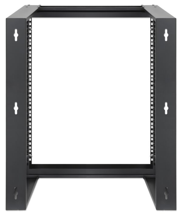 Armadio a Muro 19'' Open Frame 2 Montanti Flat Pack 12U - immagine 5