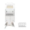Confezione 50 Plug RJ45 STP per Cavo Rigido Flessibile Cat.6A STP - immagine 5