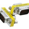 Mini Gender Changer VGA DB 15 poli HD M/M - immagine 5