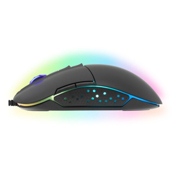 Mouse Ottico Gaming Arthur RGB 10000 dpi 9D Nero - immagine 5