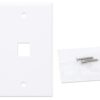 Placca Porta Frutti 1 Posto Mod.503 Bianco - immagine 4