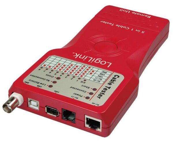 Tester di Rete per Cavi Firewire RJ45 Cat. 5 e 6, ISDN, USB e BNC - immagine 5