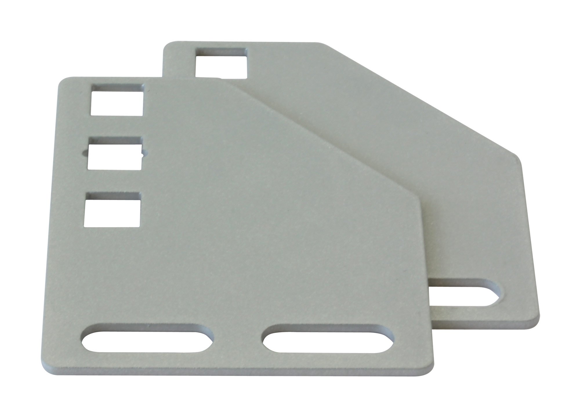 Staffe per Montaggio Verticale su Montanti Rack Silver - immagine 5