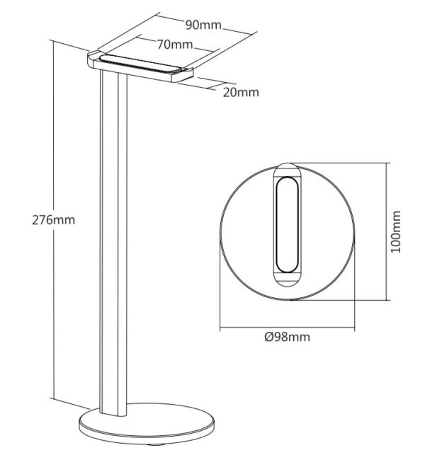 Stand in Alluminio per Cuffie - immagine 4