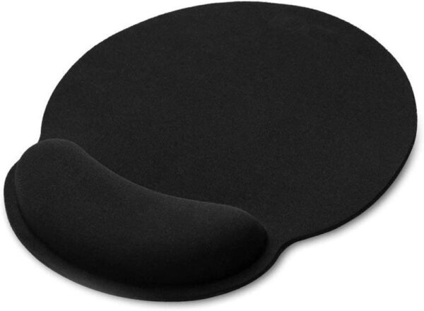 Tappetino con Cuscinetto Poggiapolso in Gel Nero - immagine 5