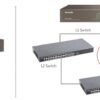 Switch 24 Porte 10/100/1000 Gigabit Non Gestito TEG1024D - immagine 4