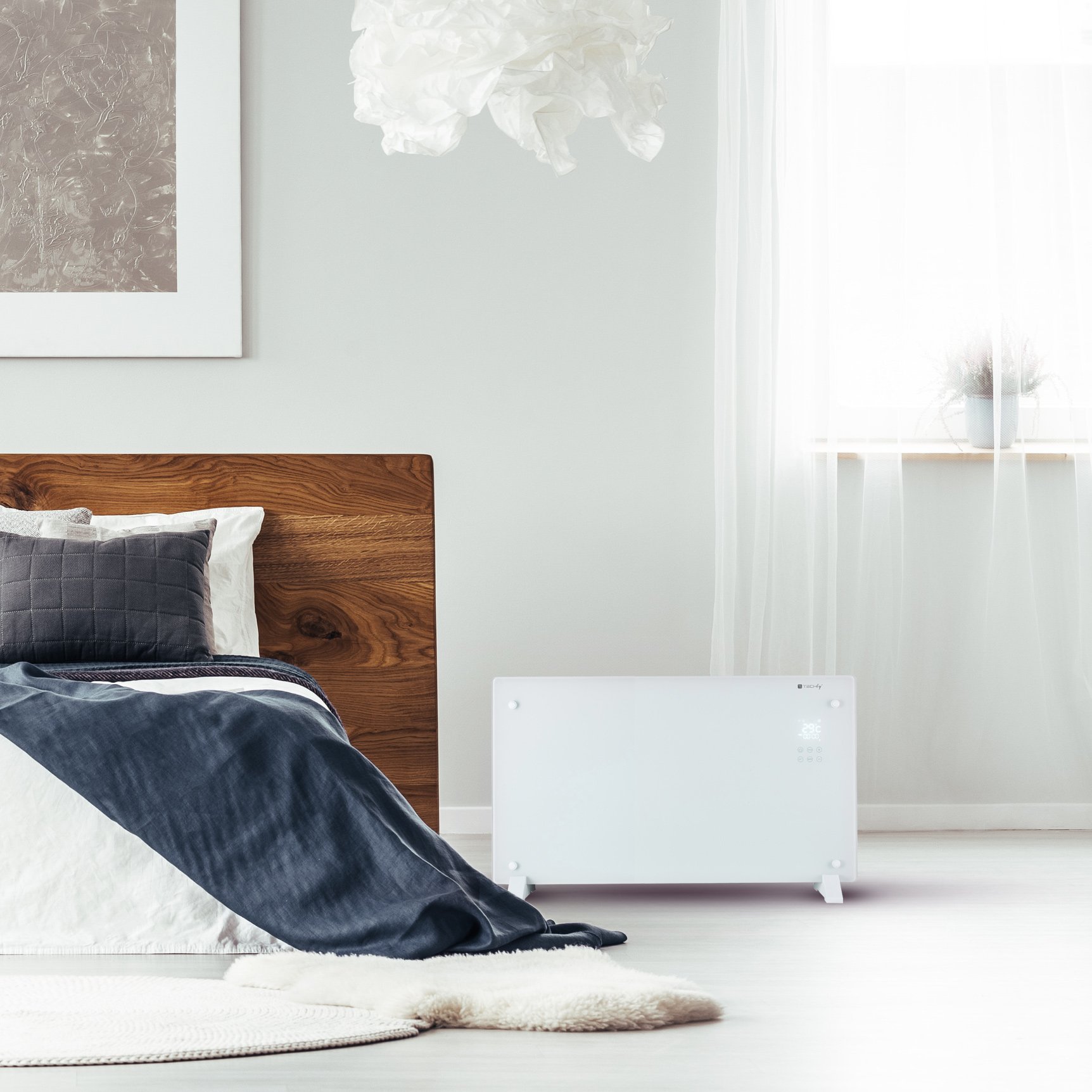 Termoconvettore da Pavimento o da Parete Riscaldatore Elettrico 2000W - immagine 4