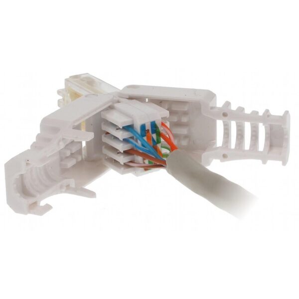 Plug Cat. 5/6 RJ45 Toolless con Copriconnettore - immagine 5