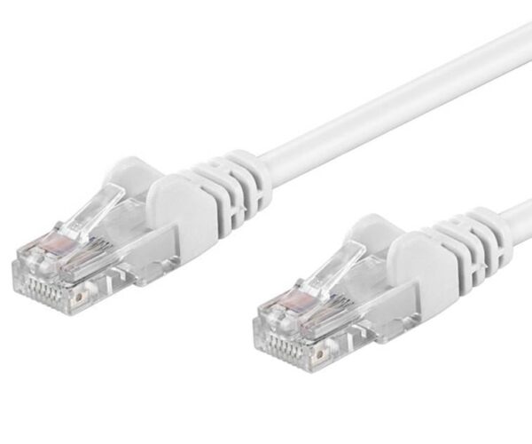 Cavo di rete Patch CCA Cat. 6 Bianco UTP 25 m - immagine 4