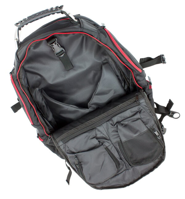 Zaino per notebook 17,3'' Nero/Rosso - immagine 4