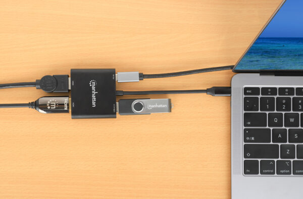 Adattatore USB-C™ PD a Doppio Monitor HDMI per Laptop e Tablet - immagine 6