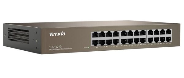 Switch 24 Porte 10/100/1000 Gigabit Non Gestito TEG1024D