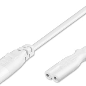 Cavo Prolunga di Alimentazione 2 poli C7/C8 2mt bianco