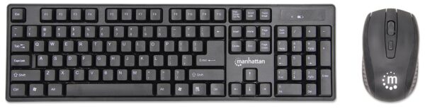 Set Tastiera Wireless e Mouse Ottico Layout Italiano