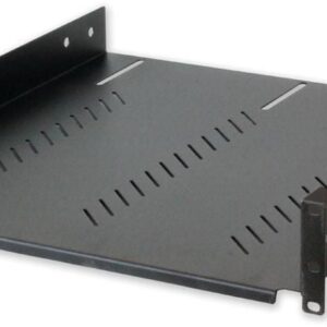 Mensola per Rack 19'' 600 mm 2U Nera 4 punti