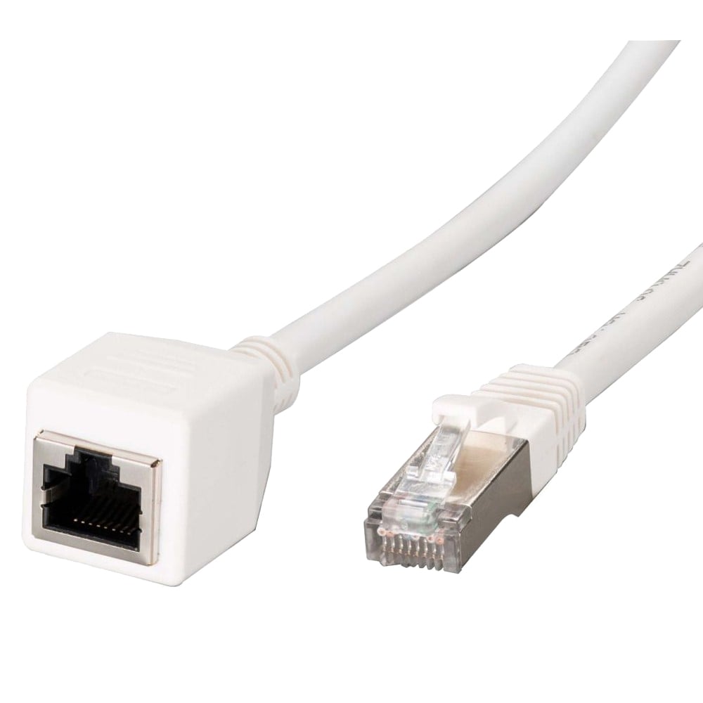 Cavo Patch RJ45 di Prolunga CAT 6A S/FTP AWG26 3 metri Bianco