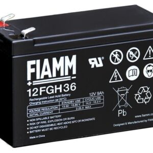 Batteria al Piombo 12V 9Ah (Faston 6,3mm)