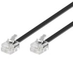 Cavo telefonico RJ11 Modulare 6P4C 2 mt