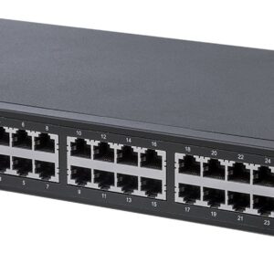 Gigabit Ethernet Switch 24 porte POE+ con 2 porte SFP