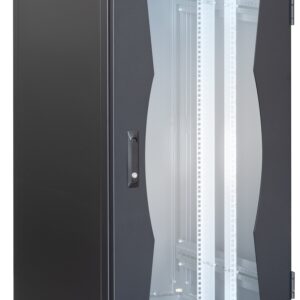 Armadio NetRack 19'' 600x600 24 Unità Nero da Assemblare
