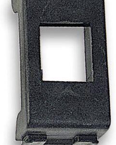 Adattatore Frutti RJ45 Gewiss Serie Playbus Nero