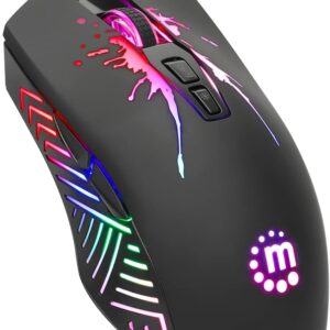 Mouse ottico Gaming LED RGB con cavo USB