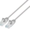 Cavo patch di rete Cat6 UTP Slim 1 m grigio