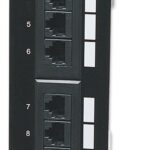Pannello Patch 12 Porte UTP Cat5e Installazione a Muro