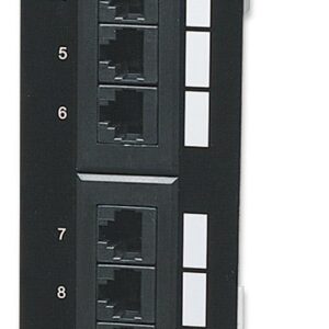 Pannello Patch 12 Porte UTP Cat5e Installazione a Muro