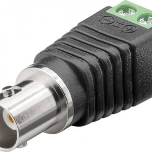 Adattatore Terminal Block 2-pin a BNC femmina