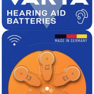 Batterie a Bottone per Apparecchi Acustici V13 6pz