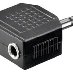 Adattatore Audio 3.5mm Stereo 1M/2F