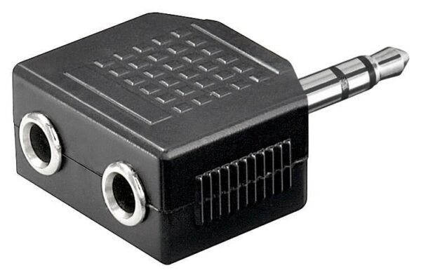 Adattatore Audio 3.5mm Stereo 1M/2F