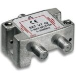 Splitter 2 vie per satellite 100 db, 1750 Mhz