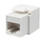 Frutto Keystone RJ45 Cat.6 UTP 180&deg; Toolless Bianco