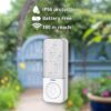 Kit Campanello Wireless fino a 180m con Pulsante IP56 Battery Free - immagine 6