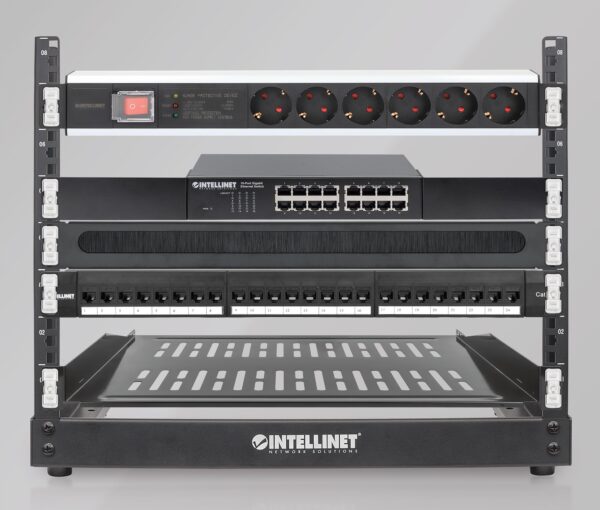 Confezione da 2 pz Clip di Montaggio su Rack 1U Senza Attrezzi - immagine 6