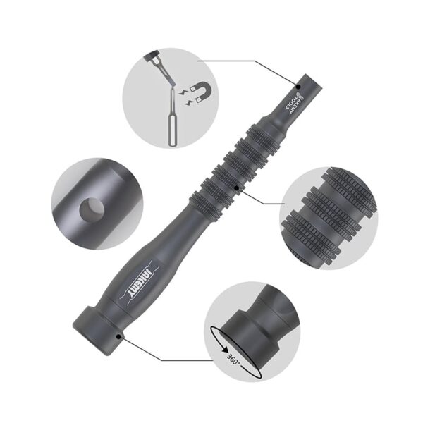 Set 73 Pezzi Cacciavite Bussole e Punte di Precisione - immagine 6