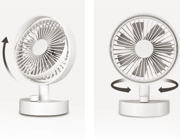Ventilatore Rotante da Tavolo Portatile a 10 Velocità - immagine 6