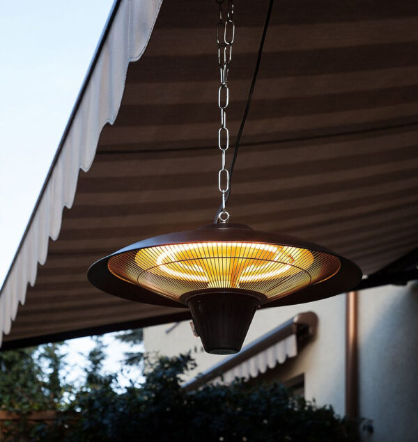 Riscaldatore Radiante da Soffitto per Interno Esterno IP34 2100W - immagine 7