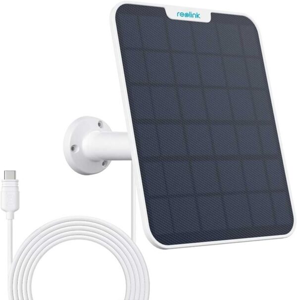 Pannello Solare 6W USB-C™ per Telecamera a Batteria da Esterno, SP2-W - immagine 6