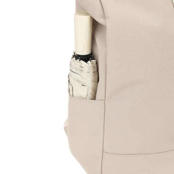 Zaino Rolltop Impermeabile per Notebook Jakarta 15,6'' Beige - immagine 6