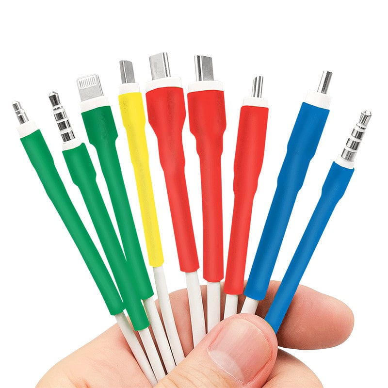 Set 800 Tubi Colorati Guaina Termorestringente per Isolamento Cavi - immagine 6