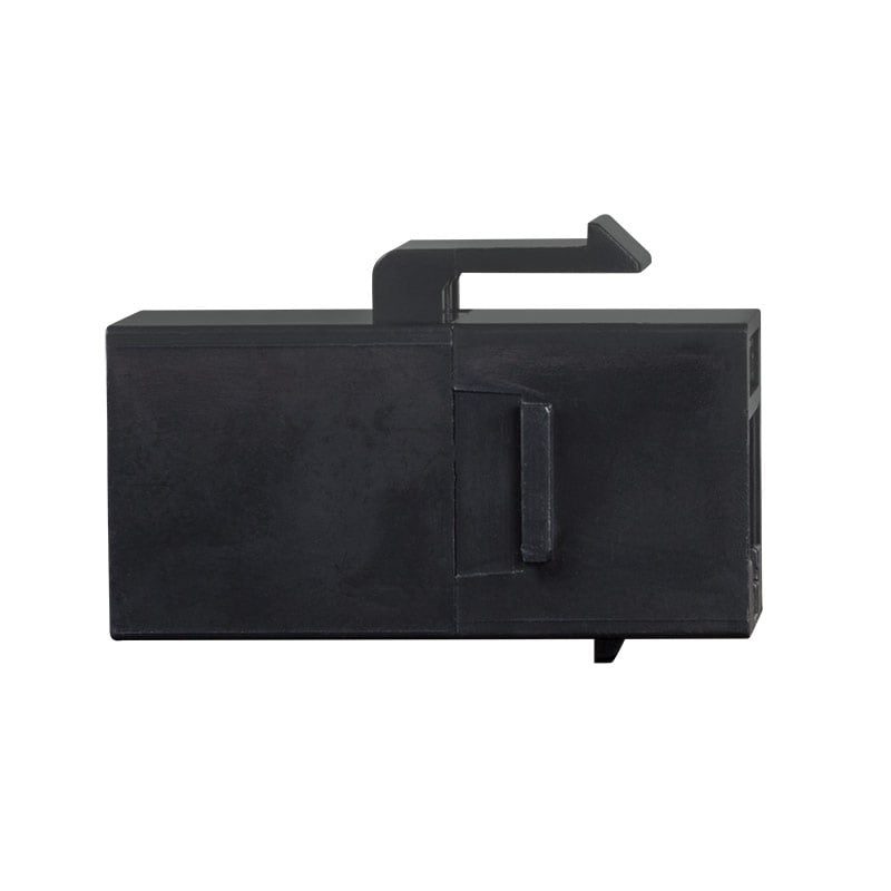 Accoppiatore RJ45 F/F UTP Cat6 Keystone Nero - immagine 6