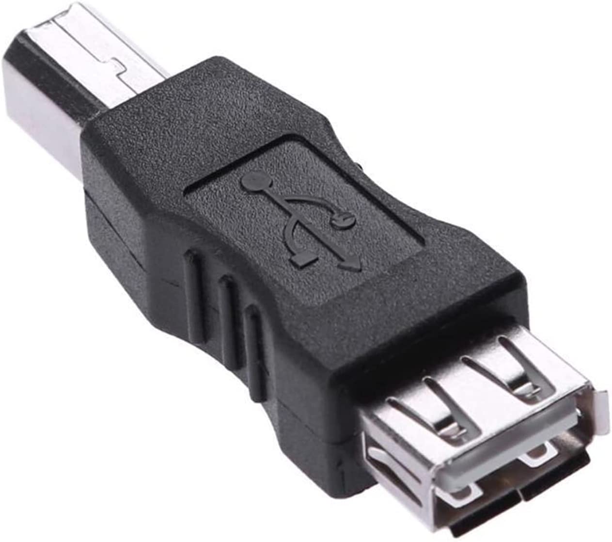 Adattatore Convertitore USB A Femmina USB B Maschio Nero - immagine 5