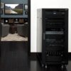 Armadio Rack 19'' 600x600 44U per Audio Video Nero - immagine 6