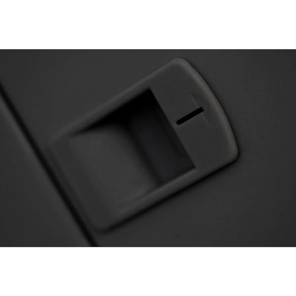 Armadio Rack 19'' a muro 9 unità due sezioni Nero - immagine 6