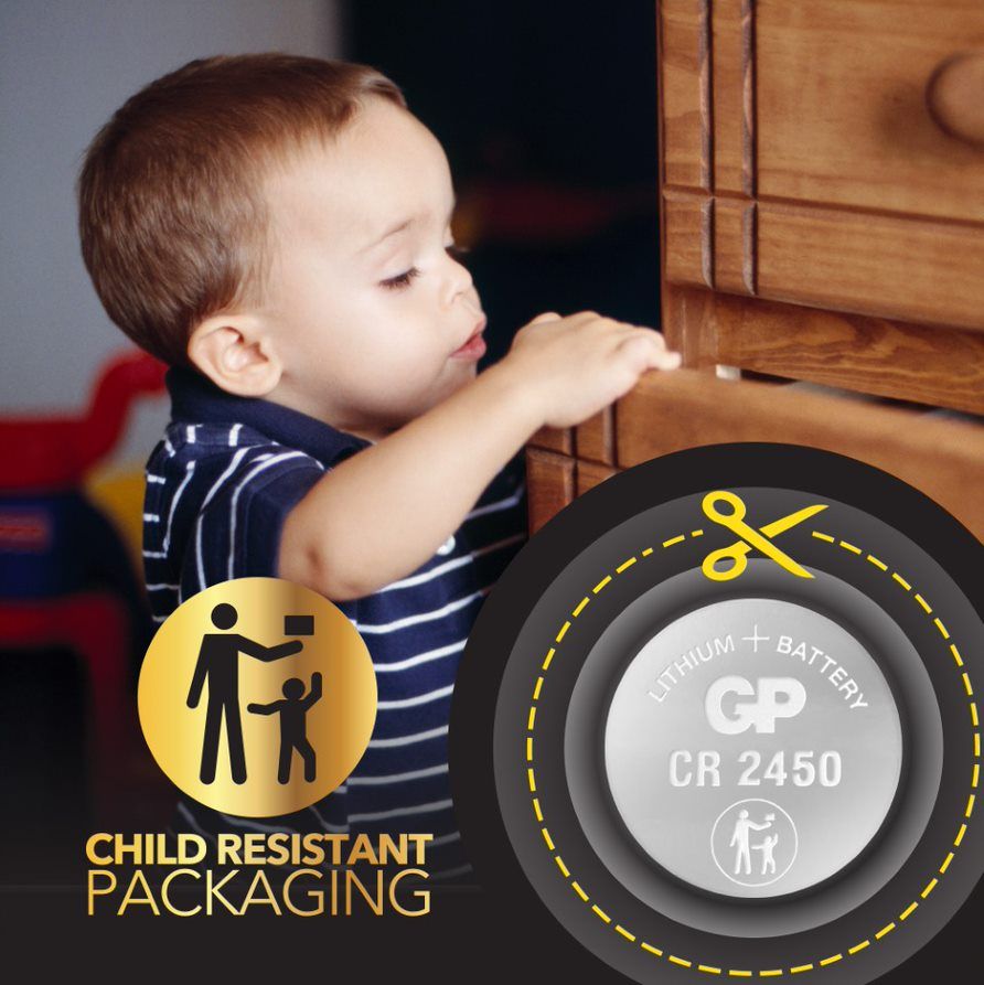 Blister 1 Batteria Litio a Bottone CR2450 - immagine 6