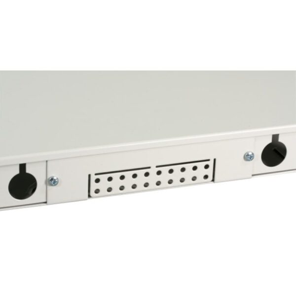 Cassetto Ottico 19'' Assemblato con 12 Bussole e 24 Pigtails LC Duplex Monomodale OS2 - immagine 5