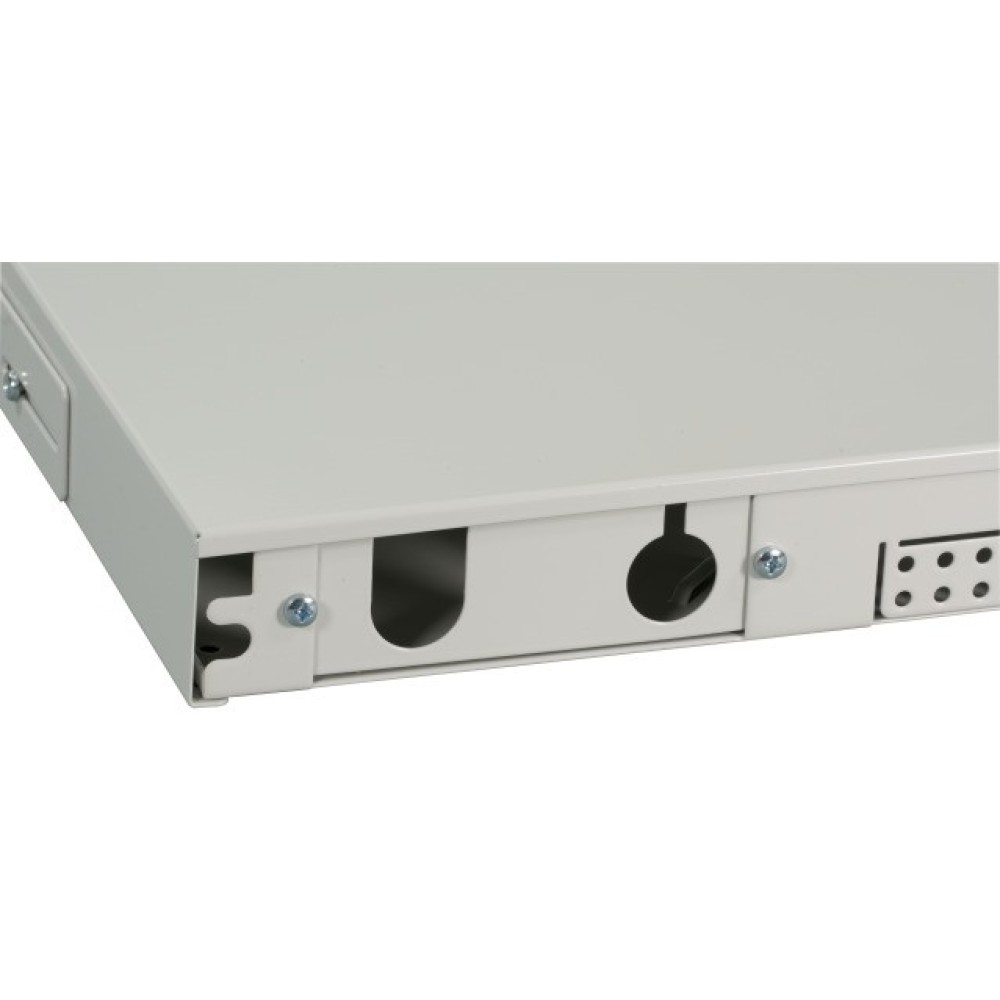 Cassetto Ottico 19'' Assemblato con 12 Bussole e 24 Pigtails LC Duplex Multimodale OM4 - immagine 6